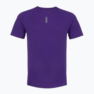 Férfi futó póló HOKA EveryRun Short Sleeve cosmic purple (EveryRun SS 1175853-CPRPL) kép
