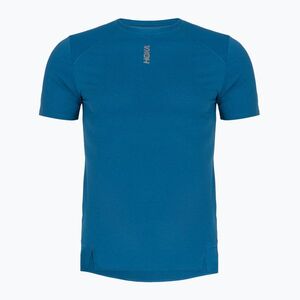 Férfi futó póló HOKA EveryRun Short Sleeve night glow blue (EveryRun SS 1175853-NTG) kép