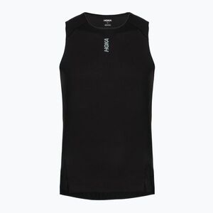 Férfi futó póló HOKA EveryRun Tank black (EveryRun Tank 1175851-BLK) kép