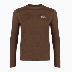 Férfi trekking longsleeve Patagonia Cap Cool Daily Hut Tripper LS berm brown - light berm brown x-dye (Cap Cool Daily Hut Tripper 45453) kép