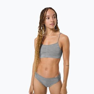 Termoaktív melltartó super.natural Cosy Bra cashmere grey melange (Cosy SNW018710/55F) kép
