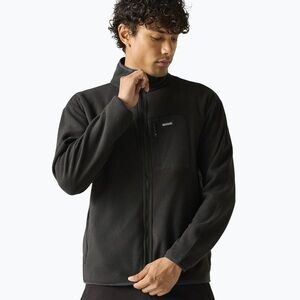 Férfi polár pulóver REGATTA Frankie Full Zip Fleece black/black (Frankie Full Zip Fleece RMA683-826) kép
