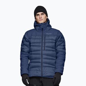 Férfi pehelykabát NORRONA Falketind Down 750 Zip Hood indigo night (Falketind Down 750 Zip Hood 1833-20) kép