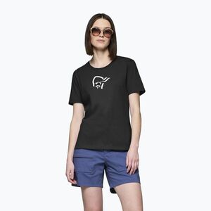 Női póló NORRONA Cotton Viking caviar black (Cotton Viking 3421-21) kép