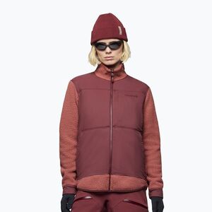 Férfi polár pulóver Norrona Tamok Warm3 cowhide/port (Tamok Warm 31242-26) kép