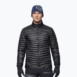 Férfi pehelykabát NORRONA Trollveggen Down800 Super Light caviar black (Trollveggen Down800 Super Light 1613-24) kép