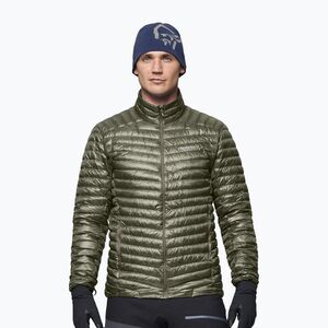 Férfi pehelykabát Norrona Trollveggen Down800 Super Light Deep Lichen Green (Trollveggen Down800 Super Light 1613-24) kép