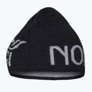 Téli sapka NORRONA MerinoUll Logo Beanie caviar melange (MerinoUll Logo Beanie 5215-23) kép