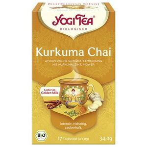 Kurkuma chai bio tea - Yogi Tea kép