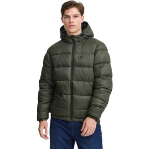BLEND OUTERWEAR Férfi télikabát, sötétzöld, méret kép