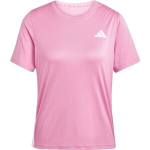 adidas WE 3S CREW TEE Női póló, rózsaszín, méret kép