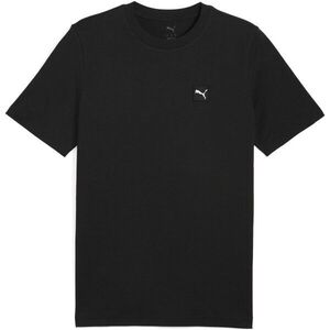 Puma ESSENTIALS ELEVATED TEE Férfi póló, fekete, méret kép