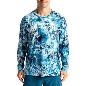 ADVENTER & FISHING UV T-SHIRT Férfi funkcionális UV felső, kék, méret kép