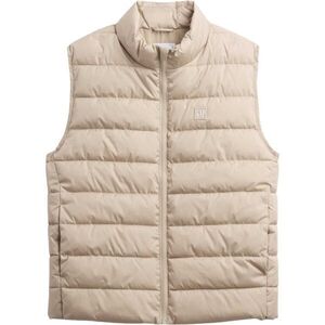 GAP V-FRCH LOGO LTWT PUFFER Férfi mellény, bézs, méret kép
