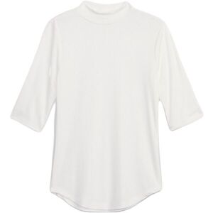 GAP BABY RIB MOCK Női póló, fehér, méret kép