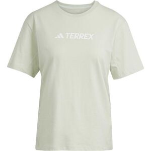 adidas TERREX CLASSIC LOGO Női póló, világoszöld, méret kép
