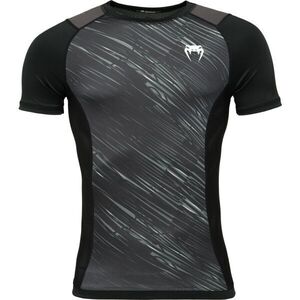 Venum RAPID SHORT SLEEVE RASHGUARD Kompressziós póló, fekete, méret kép