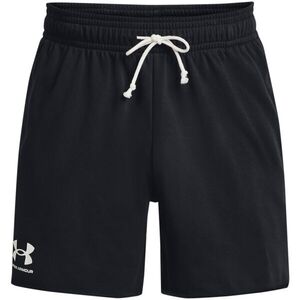 Under Armour RIVAL TERRY 6IN Férfi rövidnadrág, fekete, méret kép