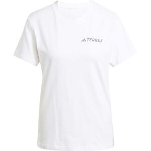 adidas TERREX MOUNTAIN TEE Női outdoor póló, fehér, méret kép