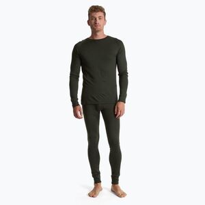 Férfi WOOLCANO Merino 100% termikus fehérnemű szett SET0540 zöld (Merino SET0540 WLC-B5AP004-ARM) kép