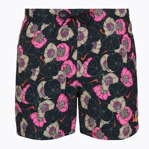 Férfi fürdőshort Nike Multi Poppy Print 5" Volley black (Multi Poppy Print 5" Volley NESSF565-001) kép