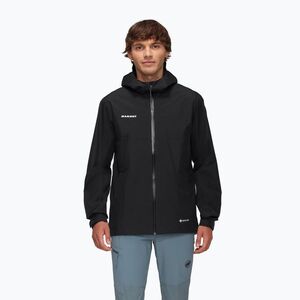 Férfi esőkabát Mammut Treeline HS Hooded black (Treeline HS Hooded 1010-31420-0001) kép