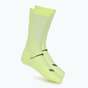Férfi zokni HOKA Race Day Crew Sock neon yuzu (Race Day Crew 1173970-NNYZ) kép