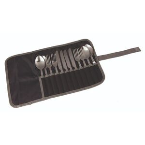 Regatta 4Prsn Cutlery Set Black/Sealgr kép