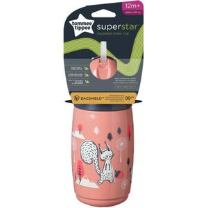 Superstar Insulated Straw Cup rózsaszín 266 ml kép