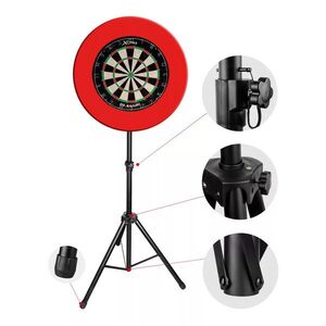 dart állvány Bullet Hybrid steel és soft táblákhoz, táskával kép