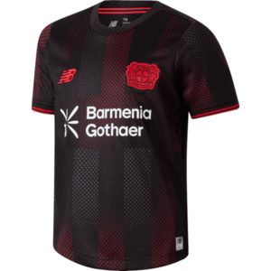 New Balance Bayer 04 Leverkusen Home Jersey 2025/26 Kids kép
