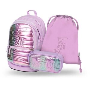 BAAGL 3 SET CORE LAVENDER Iskolai szett, lila, méret kép