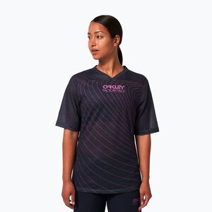 Oakley Wmns Factory Pilot Rc SS női kerékpáros mez fekete és lila FOA500384 (WMNS Factory Pilot RC FOA500384) kép
