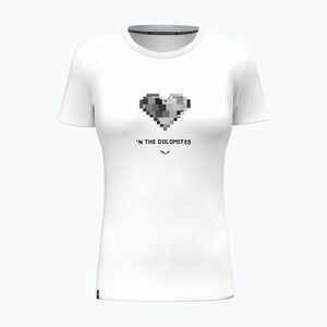 Női póló Salewa Pure Heart Dry white (Pure Heart Dry 00-0000028638) kép