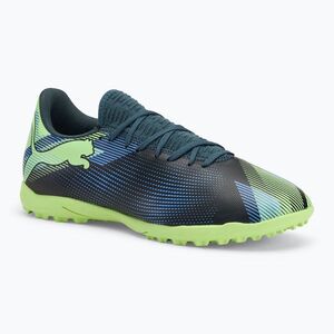 Futballcipő PUMA Future 7 Play TT grey skies/elektro purple (Future 7 Play TT 107943 03) kép