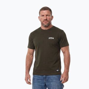 Férfi póló Pitbull O'Side Small dark green (O'Side Small 216138391001) kép