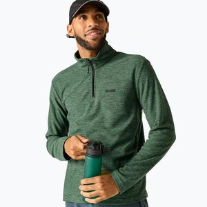 Férfi polár pulóver Regatta Thompson Marl dark forest green (Thompson Marl RMA691-WSI) kép
