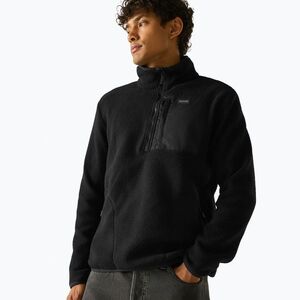 Férfi polár pulóver REGATTA Frankie Borg Half Zip black/black (Frankie Borg Half Zip RMA718-826) kép