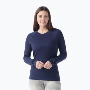 Női Termoaktiv pulóver Smartwool Merino 250 Baselayer Crew Boxed deep navy (Merino 250 Baselayer Crew Boxed SW0163700921) kép