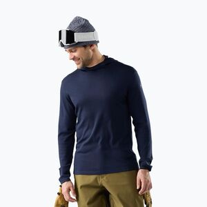 Férfi Termoaktiv pulóver Smartwool Classic Thermal Merino Base Layer deep navy (Classic Thermal Merino Base Layer SW0163600921) kép