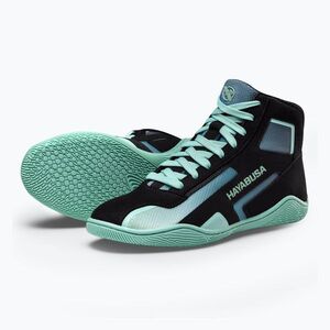 Boxcipő Hayabusa Surge black/cyan (Surge HSWS-BKCY-9H) kép
