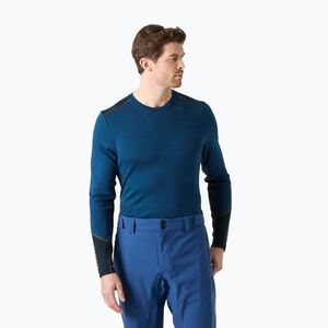 Férfi Termoaktiv pulóver Helly Hansen Lifa Merino Midweight Crew dark blue (Lifa Merino Midweight Crew 49364_507) kép