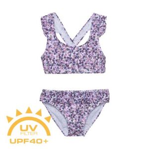 Lány fürdőruhák COLOR KIDS Bikini W. Short Skirt, lavender mist kép