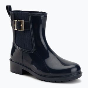 Női gumicsizma Tommy Hilfiger Buckle Glossy Ankle space blue (Buckle Glossy Ankle FW0FW09543DW6) kép