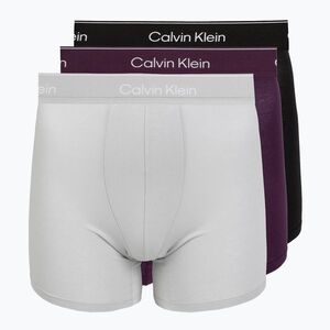 Férfi boxer nadrág Calvin Klein LV00NB4394 Brief black/harbor mist/dark purple w/ dt (LV00NB4394 Brief LV00NB43944M0) kép