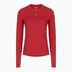 Női hosszú ujjú póló futáshoz HOKA EveryRun Long Sleeve red agate (EveryRun LS 1175857-RDG) kép