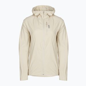 Női futókabát HOKA Skyflow Wind Jacket oat milk (Skyflow Wind Jacket 1178656-OTML) kép