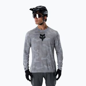Férfi kerékpáros hosszú ujjú póló Fox Racing Ranger Tru Dri pewter (Ranger Tru Dri 32365_052) kép