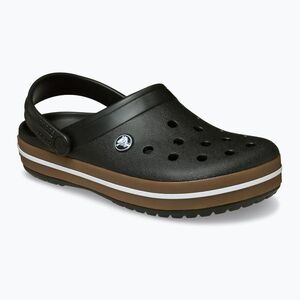 Gyerek papucsok Crocs Crocband Gum black (Crocband Gum 212775-001) kép