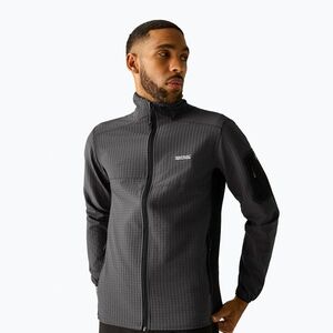 Férfi pulóver REGATTA Baslinn ash/black (Baslinn RMA688-61G) kép